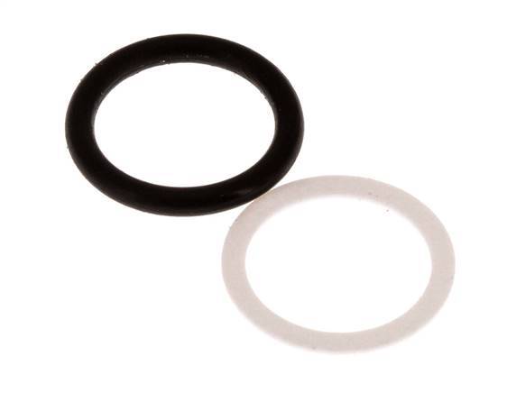 PTFE/NBR Afdichtingsset voor ISO 7241-1 A Hydraulische Koppeling (16 mm en 31 mm) [2 Stuks]