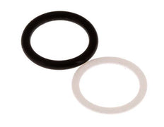 PTFE/NBR Afdichtingsset voor ISO 7241-1 A Hydraulische Koppeling (16 mm en 31 mm) [2 Stuks]