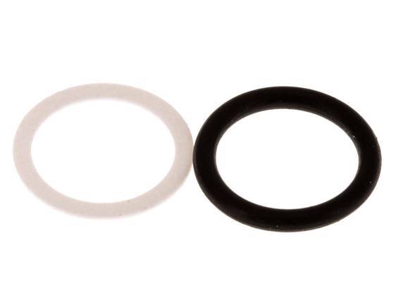 PTFE/NBR Afdichtingsset voor ISO 7241-1 A Hydraulische Koppeling (16 mm en 31 mm) [2 Stuks]
