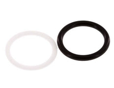 PTFE/NBR Afdichtingsset voor ISO 7241-1 A Hydraulische Koppeling (17.3 mm en 31 mm) [5 Stuks]