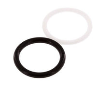 PTFE/NBR Afdichtingsset voor ISO 7241-1 A Hydraulische Koppeling (17.3 mm en 31 mm) [5 Stuks]