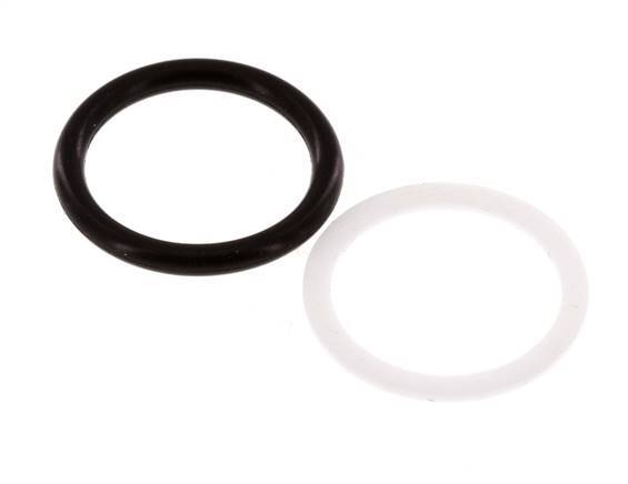 PTFE/NBR Afdichtingsset voor ISO 7241-1 A Hydraulische Koppeling (17.3 mm en 31 mm) [5 Stuks]