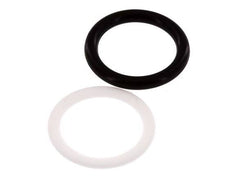 PTFE/NBR Afdichtingsset voor ISO 7241-1 A Hydraulische Koppeling (20.5 mm en 38 mm) [5 Stuks]