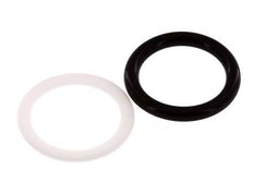 PTFE/NBR Afdichtingsset voor ISO 7241-1 A Hydraulische Koppeling (20.5 mm en 38 mm) [5 Stuks]