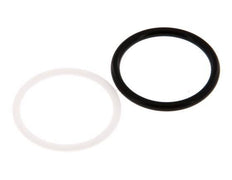 PTFE/NBR Afdichtingsset voor ISO 7241-1 A Hydraulische Koppeling (29.1 mm en 46 mm) [2 Stuks]