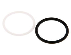PTFE/NBR Afdichtingsset voor ISO 7241-1 A Hydraulische Koppeling (29.1 mm en 46 mm) [2 Stuks]