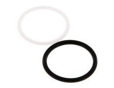 PTFE/NBR Afdichtingsset voor ISO 7241-1 A Hydraulische Koppeling (29.1 mm en 46 mm) [2 Stuks]