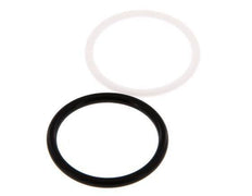 PTFE/NBR Afdichtingsset voor ISO 7241-1 A Hydraulische Koppeling (29.1 mm en 46 mm) [2 Stuks]