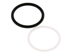 PTFE/NBR Afdichtingsset voor ISO 7241-1 A Hydraulische Koppeling (29.1 mm en 46 mm) [2 Stuks]