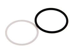 PTFE/NBR Afdichtingsset voor ISO 7241-1 A Hydraulische Koppeling (34.3 mm en 54 mm) [5 Stuks]