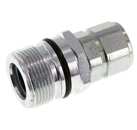 Stalen DN 12.5 Hydraulische Koppeling Snelkoppeling M22x1.5 Binnendraad ISO 14541 D M36 x 2