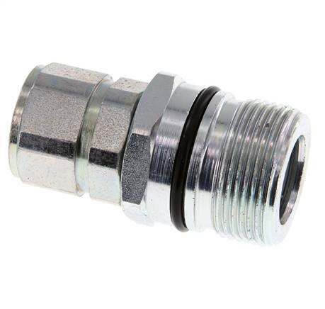 Stalen DN 12.5 Hydraulische Koppeling Snelkoppeling M22x1.5 Binnendraad ISO 14541 D M36 x 2