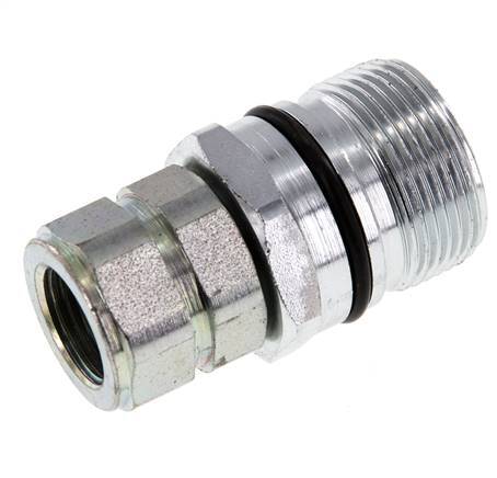 Stalen DN 12.5 Hydraulische Koppeling Snelkoppeling G 1/2 inch Binnendraad ISO 14541 D M36 x 2