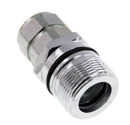 Stalen DN 12.5 Hydraulische Koppeling Snelkoppeling G 1/2 inch Binnendraad ISO 14541 D M36 x 2