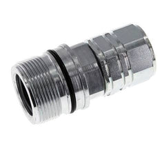 Stalen DN 20 Hydraulische Koppeling Snelkoppeling G 3/4 inch Binnendraad ISO 14541 D M42 x 2