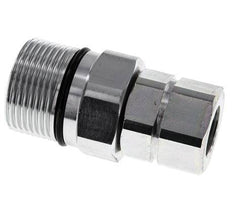 Stalen DN 25 Hydraulische Koppeling Snelkoppeling G 3/4 inch Binnendraad D M48 x 3