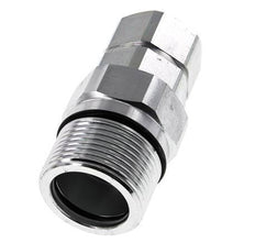 Stalen DN 25 Hydraulische Koppeling Snelkoppeling G 3/4 inch Binnendraad D M48 x 3