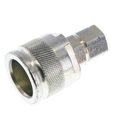 Stalen DN 6.3 Hydraulische Koppeling Insteeknippel G 1/4 inch Binnendraad ISO 14541 D M24 x 2
