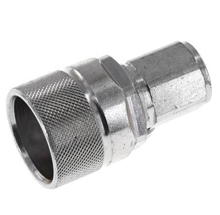Stalen DN 10 Hydraulische Koppeling Insteeknippel M16x1.5 Binnendraad ISO 14541 D M28 x 2