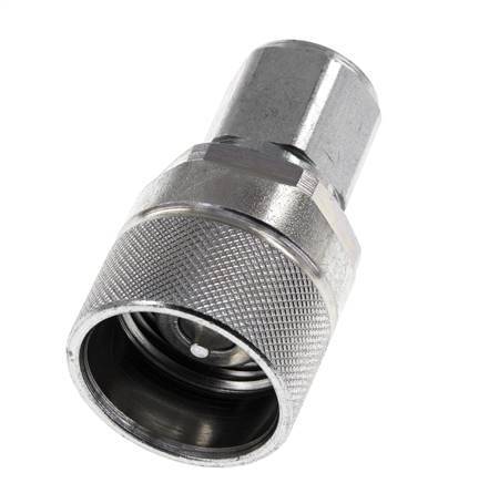 Stalen DN 10 Hydraulische Koppeling Insteeknippel G 3/8 inch Binnendraad ISO 14541 D M28 x 2