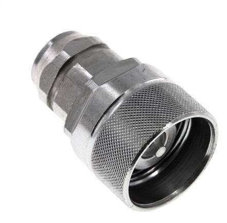 Stalen DN 12.5 Hydraulische Koppeling Insteeknippel M18x1.5 Binnendraad ISO 14541 D M36 x 2