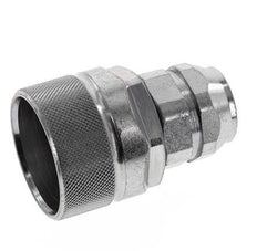 Stalen DN 12.5 Hydraulische Koppeling Insteeknippel G 3/8 inch Binnendraad ISO 14541 D M36 x 2