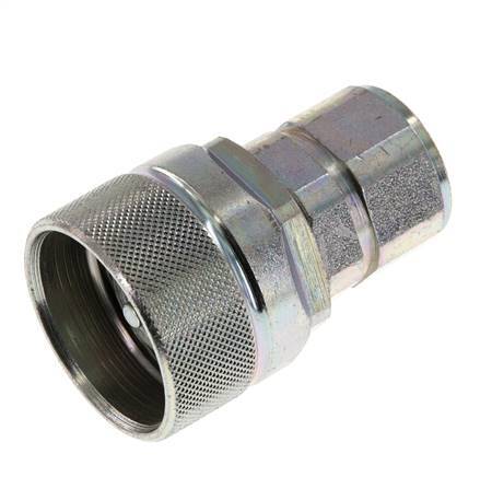 Stalen DN 12.5 Hydraulische Koppeling Insteeknippel M22x1.5 Binnendraad ISO 14541 D M36 x 2