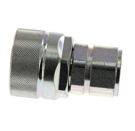 Stalen DN 12.5 Hydraulische Koppeling Insteeknippel M22x1.5 Binnendraad ISO 14541 D M36 x 2