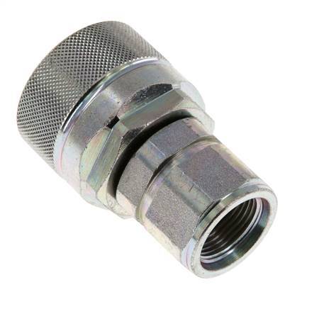 Stalen DN 12.5 Hydraulische Koppeling Insteeknippel M22x1.5 Binnendraad ISO 14541 D M36 x 2