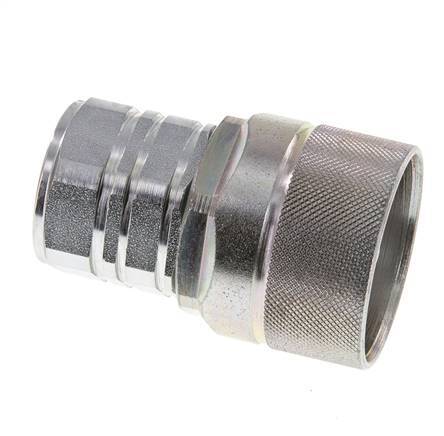Stalen DN 20 Hydraulische Koppeling Insteeknippel M22x1.5 Binnendraad ISO 14541 D M42 x 2