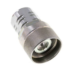 Stalen DN 20 Hydraulische Koppeling Insteeknippel M22x1.5 Binnendraad ISO 14541 D M42 x 2