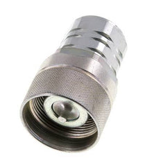 Stalen DN 20 Hydraulische Koppeling Insteeknippel M22x1.5 Binnendraad ISO 14541 D M42 x 2