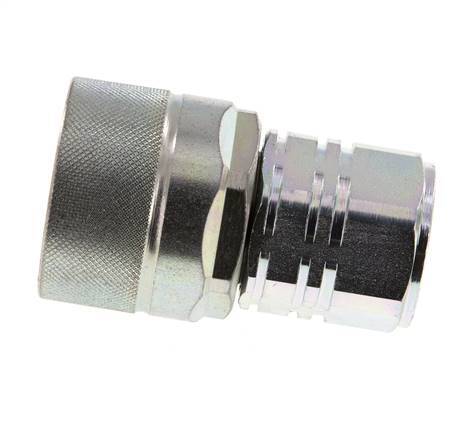 Stalen DN 20 Hydraulische Koppeling Insteeknippel G 3/4 inch Binnendraad ISO 14541 D M42 x 2
