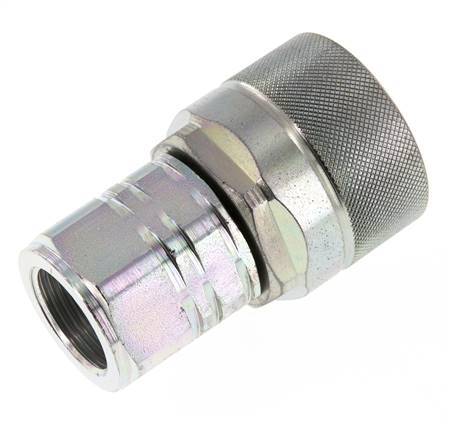 Stalen DN 20 Hydraulische Koppeling Insteeknippel G 3/4 inch Binnendraad ISO 14541 D M42 x 2