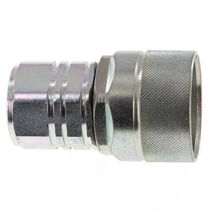 Stalen DN 20 Hydraulische Koppeling Insteeknippel G 3/4 inch Binnendraad ISO 14541 D M42 x 2