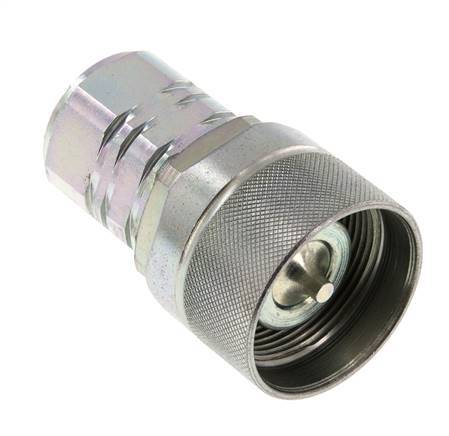 Stalen DN 20 Hydraulische Koppeling Insteeknippel G 3/4 inch Binnendraad ISO 14541 D M42 x 2