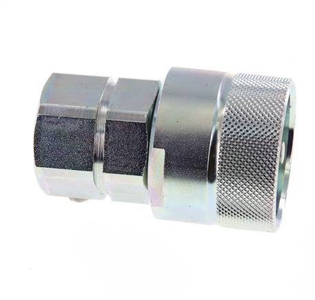 Stalen DN 25 Hydraulische Koppeling Insteeknippel G 3/4 inch Binnendraad D M48 x 3