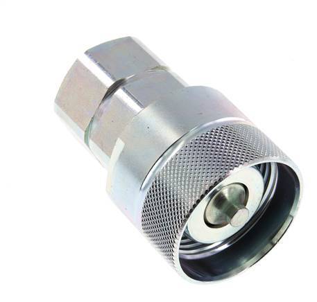 Stalen DN 25 Hydraulische Koppeling Insteeknippel G 3/4 inch Binnendraad D M48 x 3
