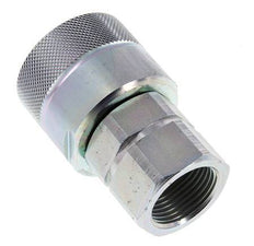 Stalen DN 25 Hydraulische Koppeling Insteeknippel G 1 inch Binnendraad D M48 x 3