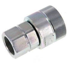 Stalen DN 25 Hydraulische Koppeling Insteeknippel G 1 inch Binnendraad D M48 x 3