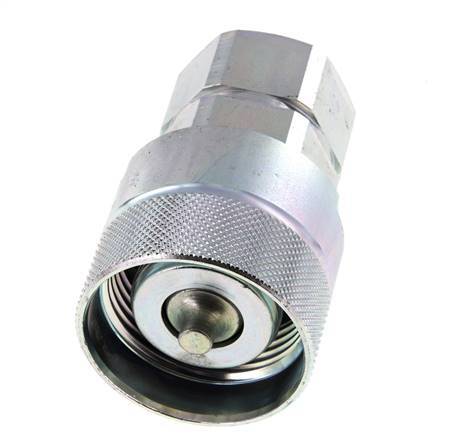 Stalen DN 25 Hydraulische Koppeling Insteeknippel G 1 inch Binnendraad D M48 x 3