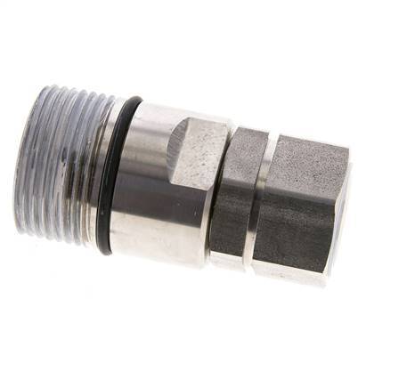 RVS DN 25 Hydraulische Koppeling Snelkoppeling G 1 inch Binnendraad D M48 x 3