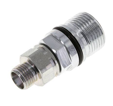 Stalen DN 10 Hydraulische Koppeling Snelkoppeling 10 mm L Knelring ISO 14541/8434-1 D M28 x 2