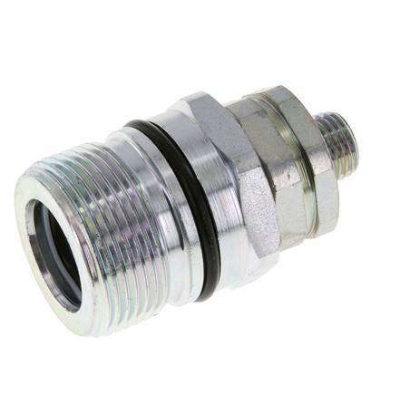 Stalen DN 12.5 Hydraulische Koppeling Snelkoppeling 8 mm L Knelring ISO 14541/8434-1 D M36 x 2
