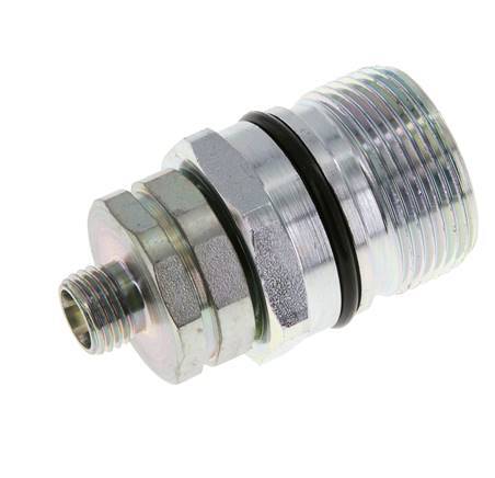Stalen DN 12.5 Hydraulische Koppeling Snelkoppeling 8 mm L Knelring ISO 14541/8434-1 D M36 x 2