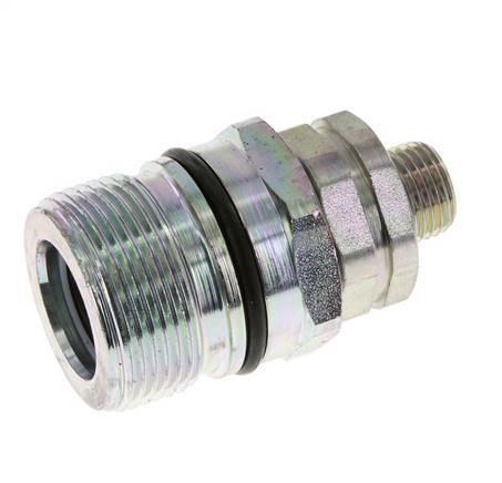 Stalen DN 12.5 Hydraulische Koppeling Snelkoppeling 10 mm L Knelring ISO 14541/8434-1 D M36 x 2