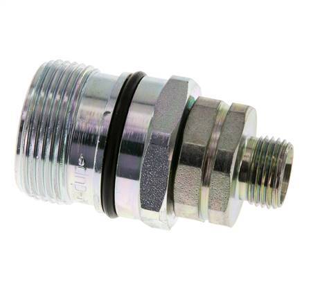 Stalen DN 12.5 Hydraulische Koppeling Snelkoppeling 12 mm L Knelring ISO 14541/8434-1 D M36 x 2