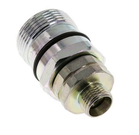 Stalen DN 12.5 Hydraulische Koppeling Snelkoppeling 12 mm L Knelring ISO 14541/8434-1 D M36 x 2