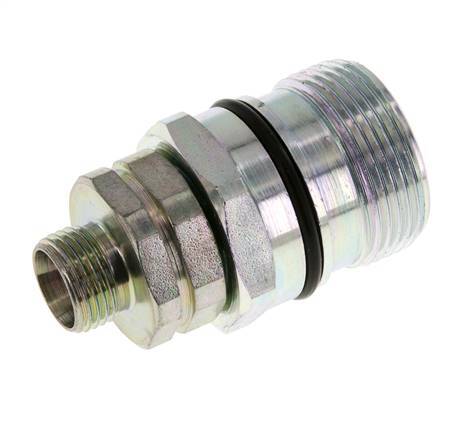 Stalen DN 12.5 Hydraulische Koppeling Snelkoppeling 12 mm L Knelring ISO 14541/8434-1 D M36 x 2