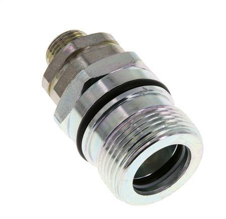 Stalen DN 12.5 Hydraulische Koppeling Snelkoppeling 12 mm L Knelring ISO 14541/8434-1 D M36 x 2